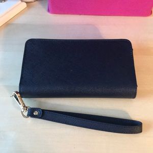 Navy wallet